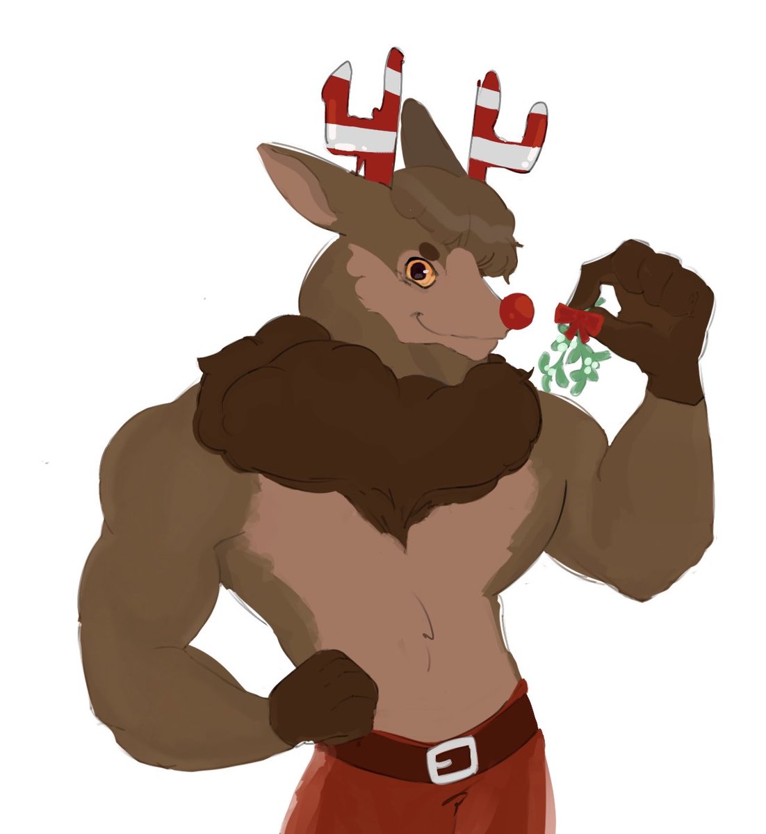 Christmaholic Rudie 

#dandysworld #dandysworldfanart