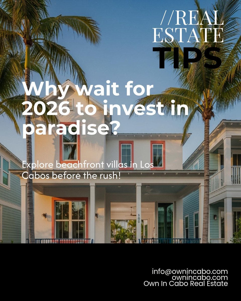 Own In Cabo Real Estate tweet media