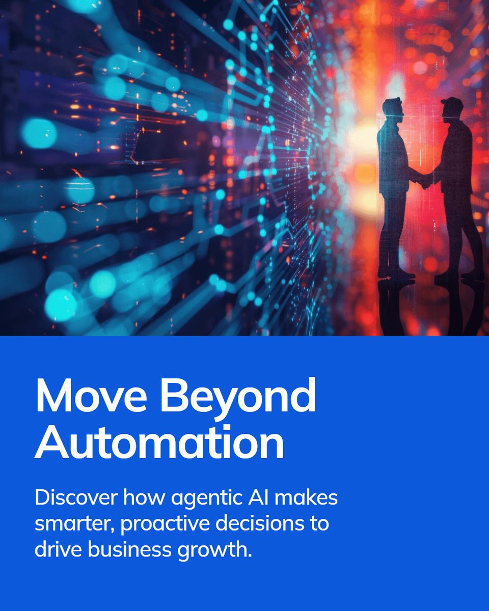 Agentic AI reshapes mid-size business operations with smarter, autonomous decisions. Move beyond automation to proactive problem-solving. At Technosip, we help you harness this technology to drive growth. Ready to lead the change?

Contact Us: technosip.com/contact-us/