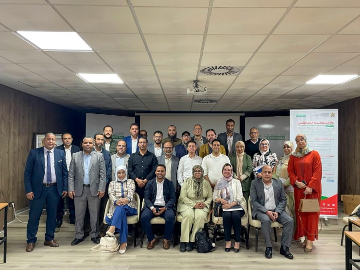 In Laayoune, 29 guidances counselors trained from Nov 24–28 at the Learning Center to strengthen school guidance. Training led by @ISE (UM6P) with <a href="/Phos_Foundation/">Phosboucraa Fndn</a>, the Provincial Directorate, AREF &amp; AMIDEAST. 
#SchoolGuidance #Laayoune #Education