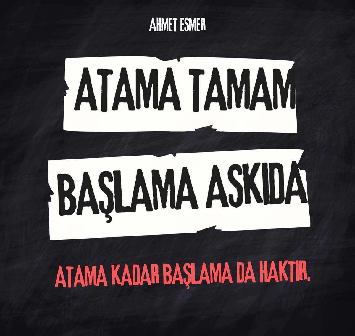 2025/5 atamasıyla Sağlık Bakanlığına yerleşen sağlık çalışanları, aylar geçmesine rağmen hâlâ göreve başlatılmamıştır. Ataması tamamlanan sağlık çalışanları için sürecin sonuçlandırılması gerekmektedir. Belirsizliğin sona erdirilmesini talep ediyoruz.
#SagliktaGecikmeOlmaz
