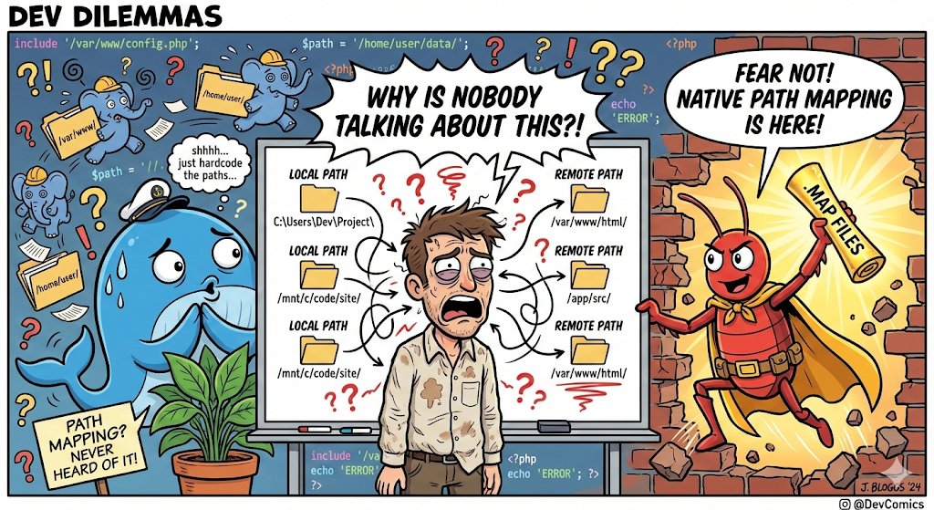 michabbb's tweet photo. The fact that the word #Docker isn't used anywhere on this page is fucking insane!
wtf are people using out there?

https://t.co/iLuXf2rNsG

Anyway, in case you didn't notice: #php #Xdebug (finally) supports path mapping, something every tool should provide! https://t.co/PlyUsj7bQJ