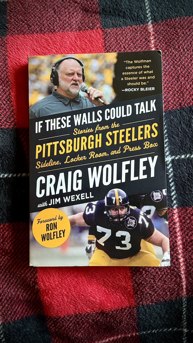 Gifted myself this book about a great man and friend. Craig Wolfley left a legacy of love and friendship on everyone he met. Great Steelers stories as only Craig could tell them. A must-have book for #Steelers fans. Grab a copy on Amazon.