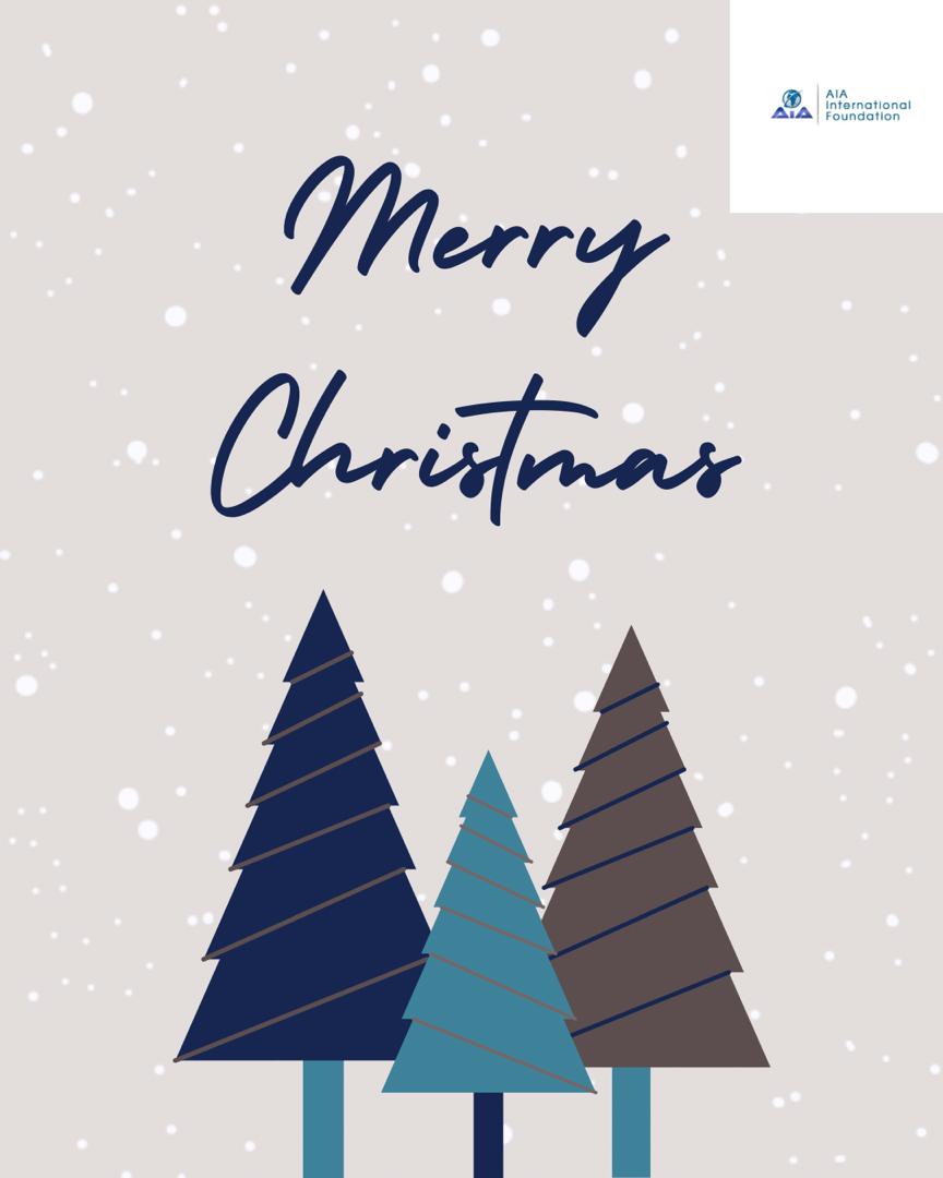 From All Of Us <a href="/AIAiFoundation/">AIA International Foundation</a> We are wishing you'll the warmest season's greetings!

Merry Christmas to all those celebrating!🎄🎁