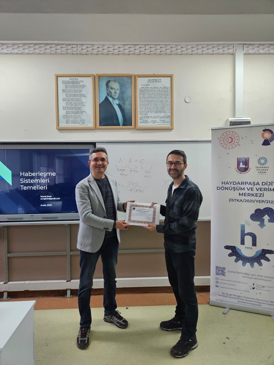 25 Aralık 2025 tarihinde TOBB ETÜ Üniversitesinde Elektronik/Elektronik Mühendisliği Bölümü Akademisyenlerinden Sayın Murat Sever, Endüstriyel Otomasyon Alanı öğrencilerine yönelik "Kablosuz Haberleşme" konulu uygulamalı sunumunu gerçekleştirmiştir.