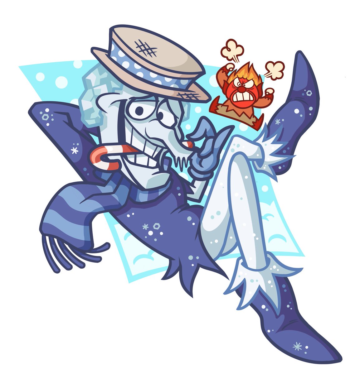 「Mr. 10 below! Merry Christmas everyone!!」|Kyra Kupetskyのイラスト