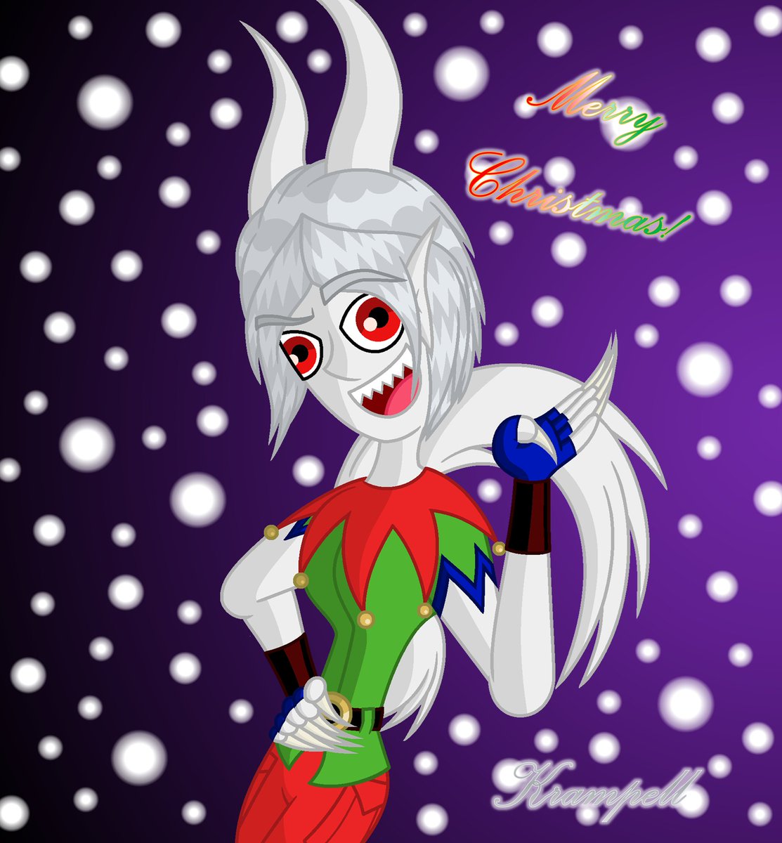 Merry Christmas to all my Friends and Followers on X!

Today I want to share with you the last drawing I've done for this year, especially if some of you are big Monster High fans...🎄🎅🤶👼

#monsterhighoc
#monsterhighocs