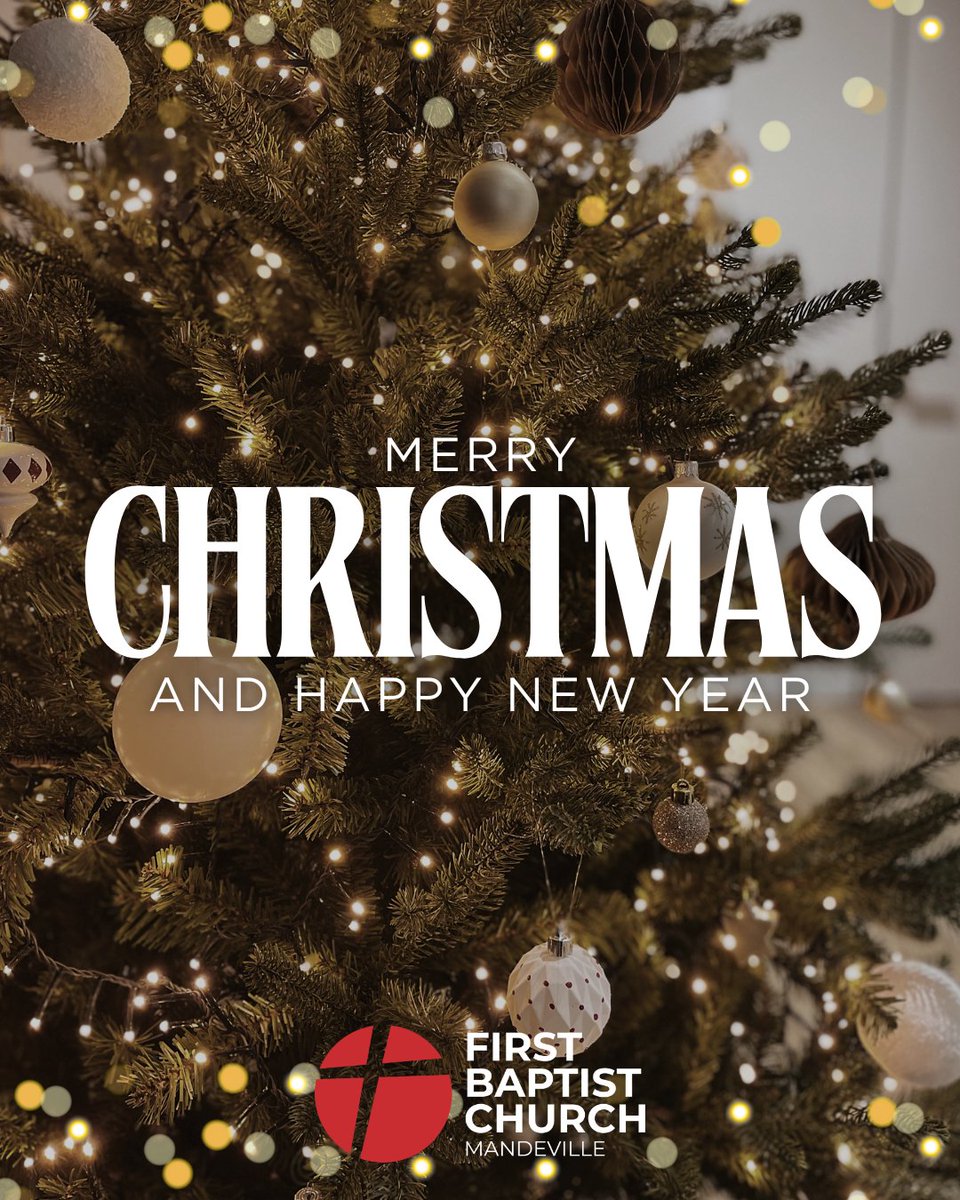fbcmandeville's tweet photo. ‘For unto us a Child is born, unto us a Son is given.’  Isaiah 9:6

Merry Christmas! May your hearts be filled with the joy, love, and hope of Christ today. https://t.co/J1PB9P1CTV