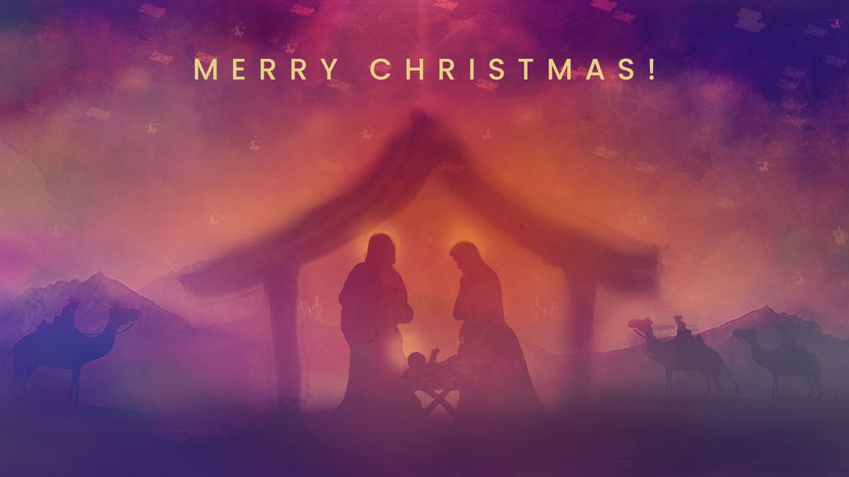 Today we remember the miracle that changed everything. The eternal Word became flesh and made His home among us. Jesus entered our world not with power or spectacle, but with humility and grace. In Him, we see the fullness of God's glory and the depth of His love.

“The Word