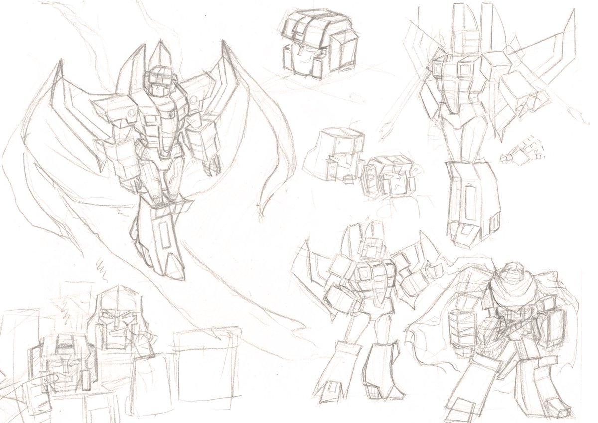slotbuts's tweet photo. So many sketches of Megastar... thinking about making one of these my next project, just cant pick which one 🙃
#megastar #macadams #transformers https://t.co/t4M8isGiJA
