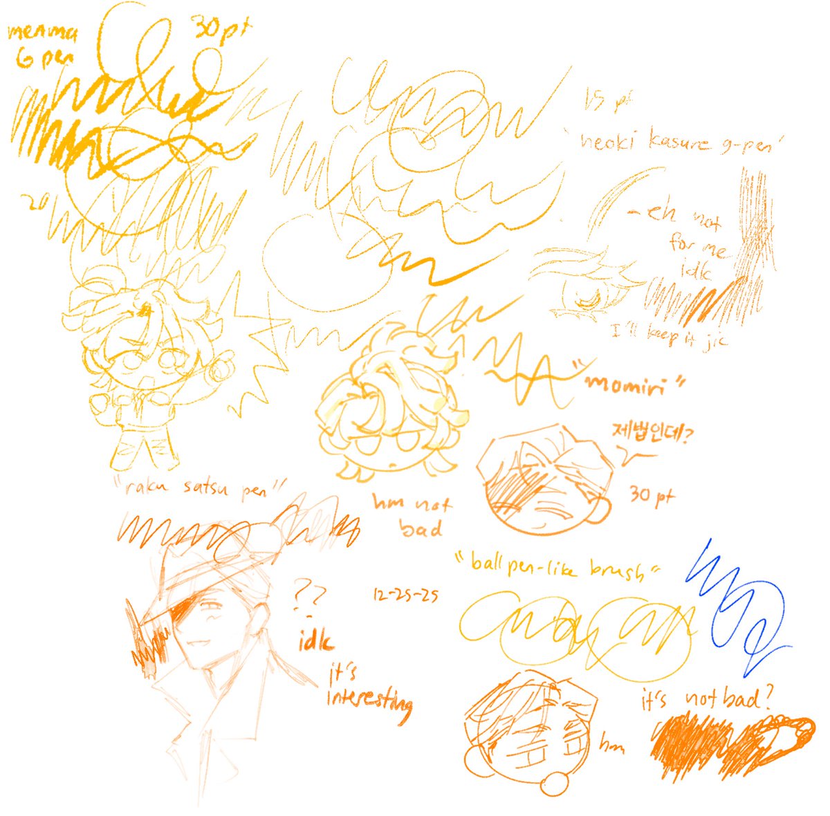 milkbreadtoast's tweet photo. im sleepy so all i did tonight is brush testing.... #macaronicookie #cheddarcheesecookie https://t.co/qcG7RHn1Gx