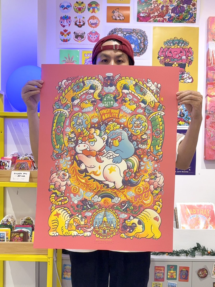 “Year of the horse” art prints are available in our store 🥳