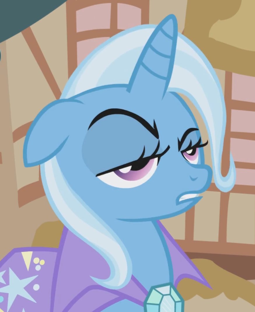TrixsTricks's tweet image. ᅠ

𝓨ou're only turning more and more non-specific.   😮‍💨

𝓐nd Trixie needn't take advice from a titleless someone、 from somewhere、 talking 𝘀𝗼𝗺𝗲𝘁𝗵𝗶𝗻𝗴.

ᅠ