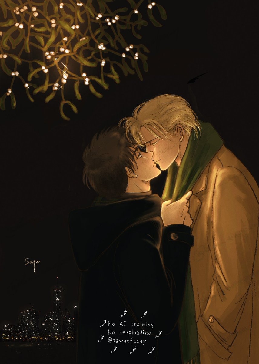 英A  under the mistletoe （再掲） 
Happy Holidays❣️🎄