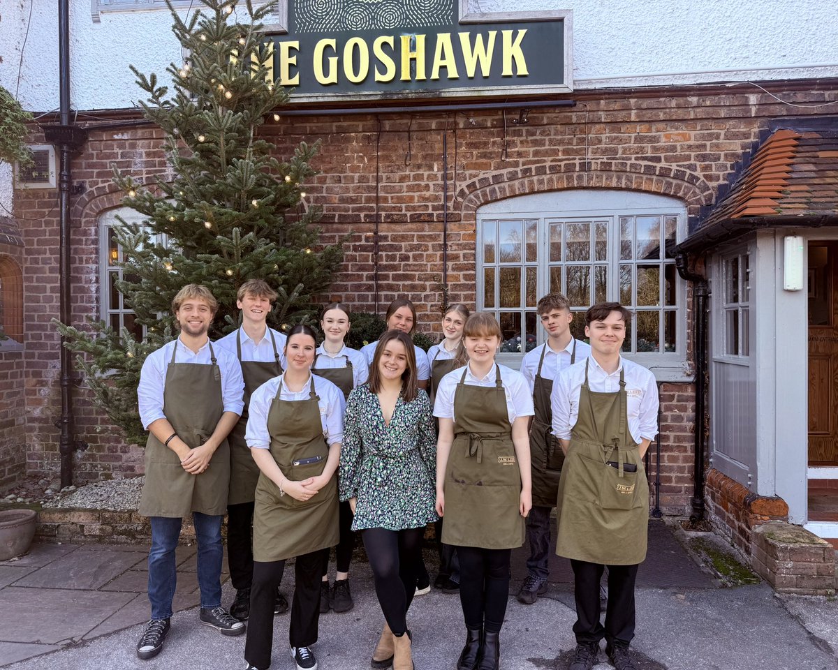 The_Goshawk's tweet photo. The entire team wants to wish our wonderful guests a very Merry Christmas.

We are immensely thankful for your support this year &amp; for being such an essential part of what makes The Goshawk a fantastic place to work.

We look forward to welcoming you all in the New Year! https://t.co/ROzgUpmI2I