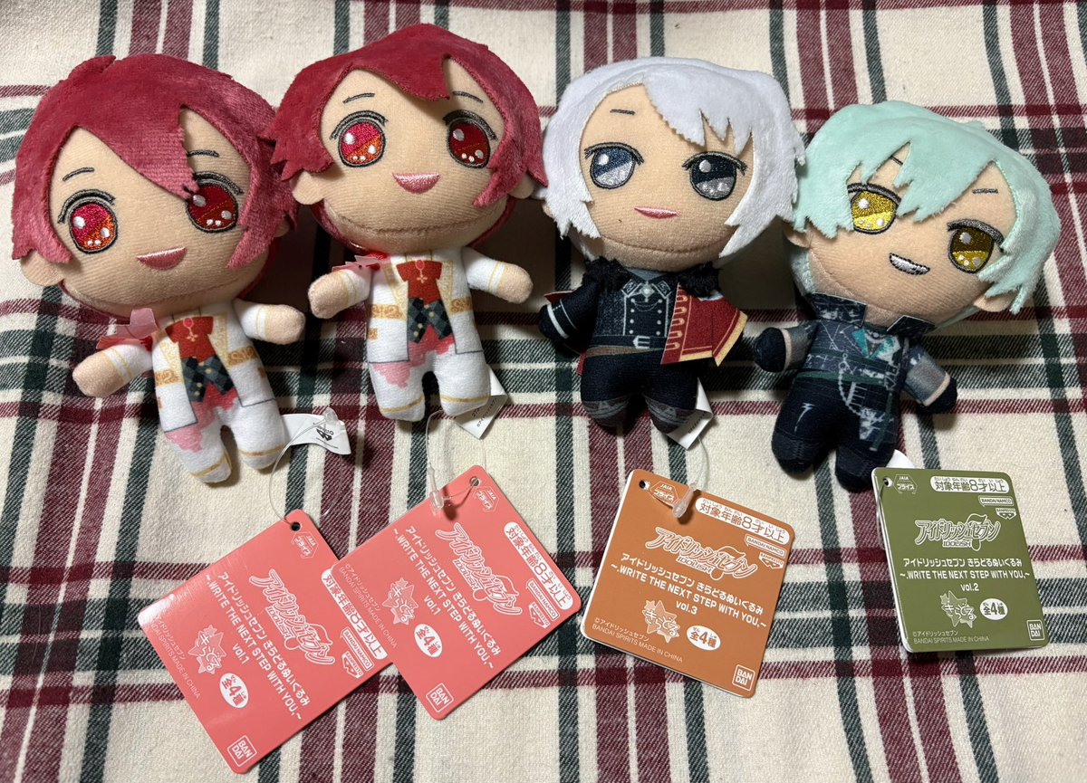 アイドリッシュセブン　きらどる　陸　天　亥清悠　トウマ　百　ぬいぐるみ　アイナナ 譲渡】アイナナ アイドリッシュセブン きらどるぬいぐるみ -WRITE THE