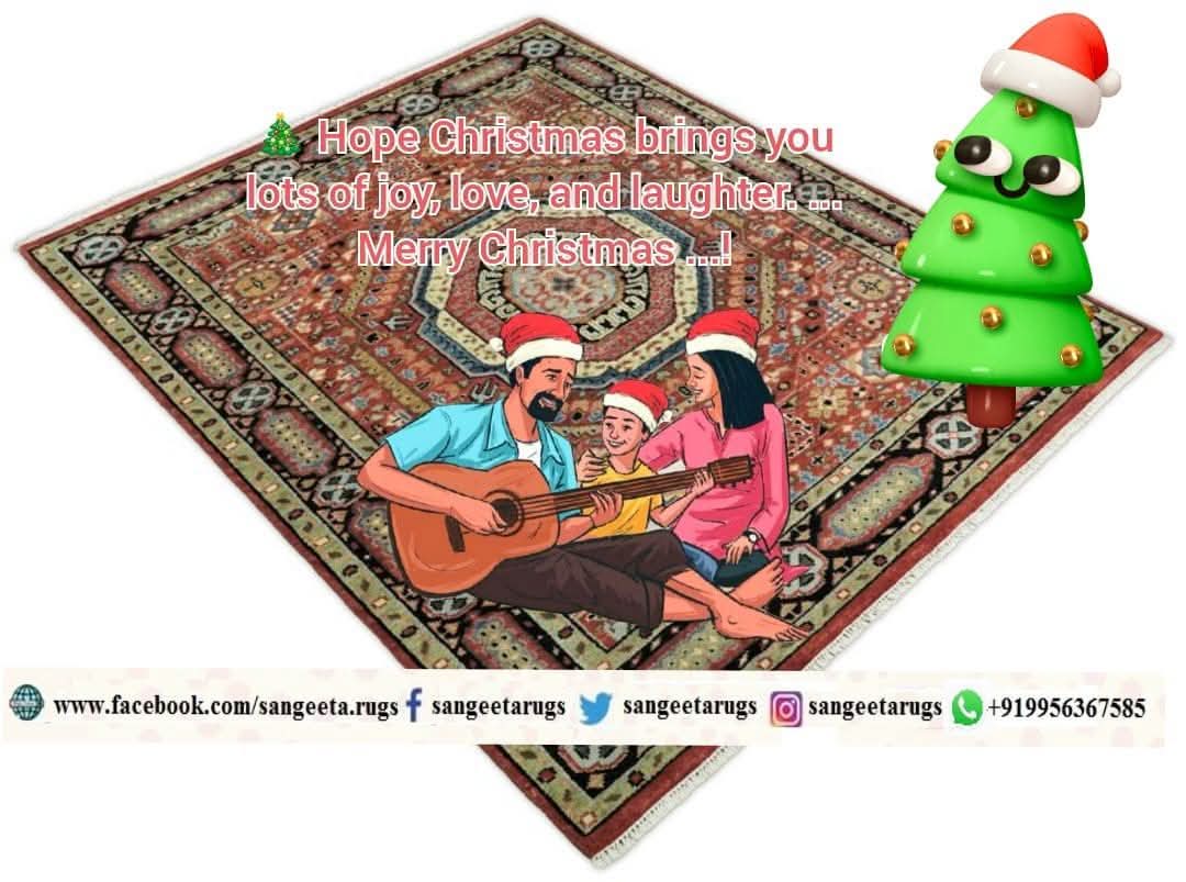 CarpetsSaurabh's tweet photo. This Christmas, bring warmth and elegance to your home with our handcrafted Oushak &amp; vintage rugs 
Perfect for creating a cozy, festive space your guests will love.
Merry Christmas &amp; Happy Holidays! 🎄✨ #ChristmasDecor #ChristmasVibes #MerryChristmas #HolidaySeason  #LivingRoom https://t.co/IV2fyYH8lu