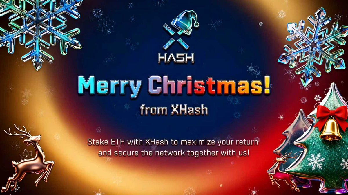 Merry Christmas and happy New Year!
Happy staking $ETH!