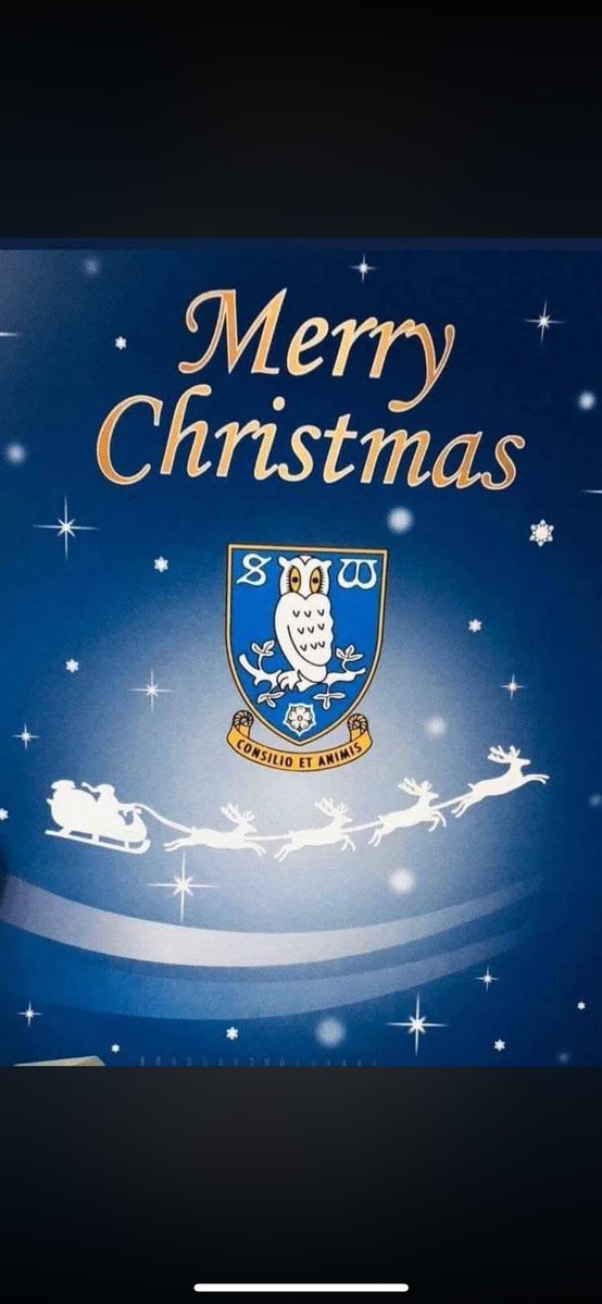 Merry Christmas fellow wednesdayites #swfc