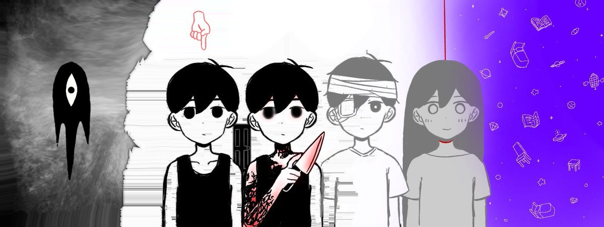 namara074's tweet photo. OMORI　※タップ推奨 https://t.co/3ZIOVlavms