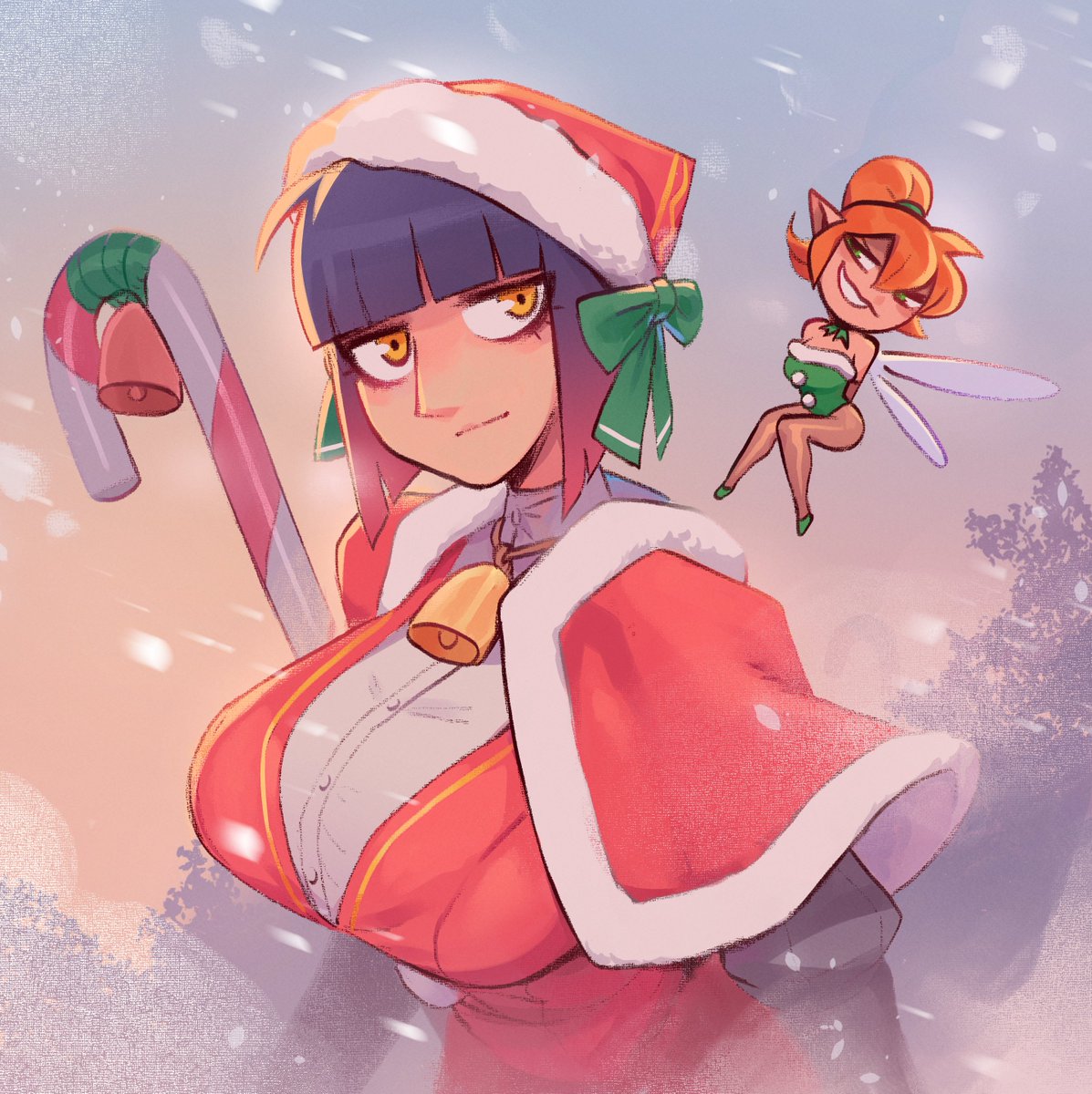 「elayne xmas doodle」|brellomのイラスト