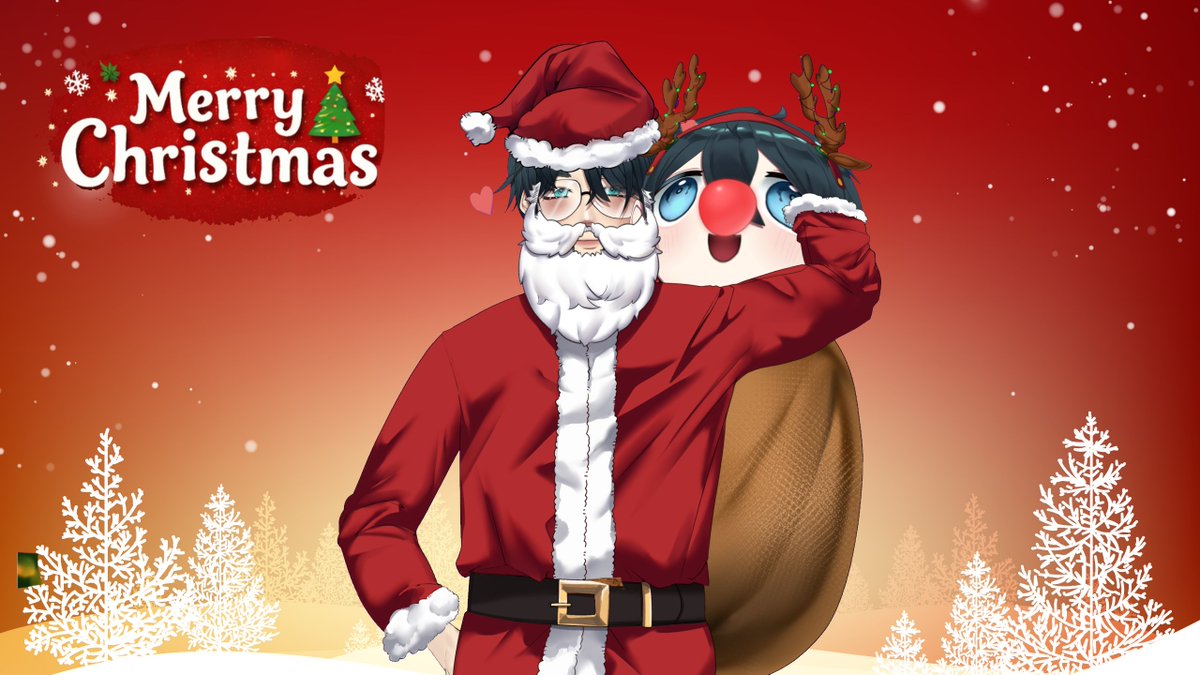 Tank_TwoVtuber's tweet photo. 🎄✨Merry Christmas ✨🎄
ขอให้หัวใจทุกคนอบอุ่น มีความสุข และพบเจอแต่สิ่งดีๆ ตลอดปีใหม่นะ และ ขอให้เต็มไปด้วยรอยยิ้ม และช่วงเวลาดีๆ และ ความสำเร็จในทุกก้าวของชีวิตด้วยละ Merry Christmas ค้าบบ🎄
HO HO HO🎅
#Vtuber #TankTwoVT https://t.co/r7dGoNHgMy