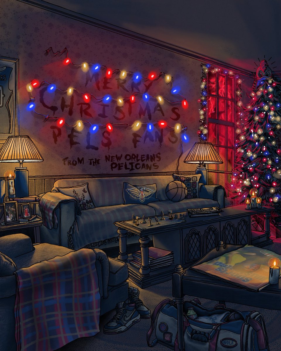 PelicansNBA's tweet image. Wishing you a very merry Christmas!