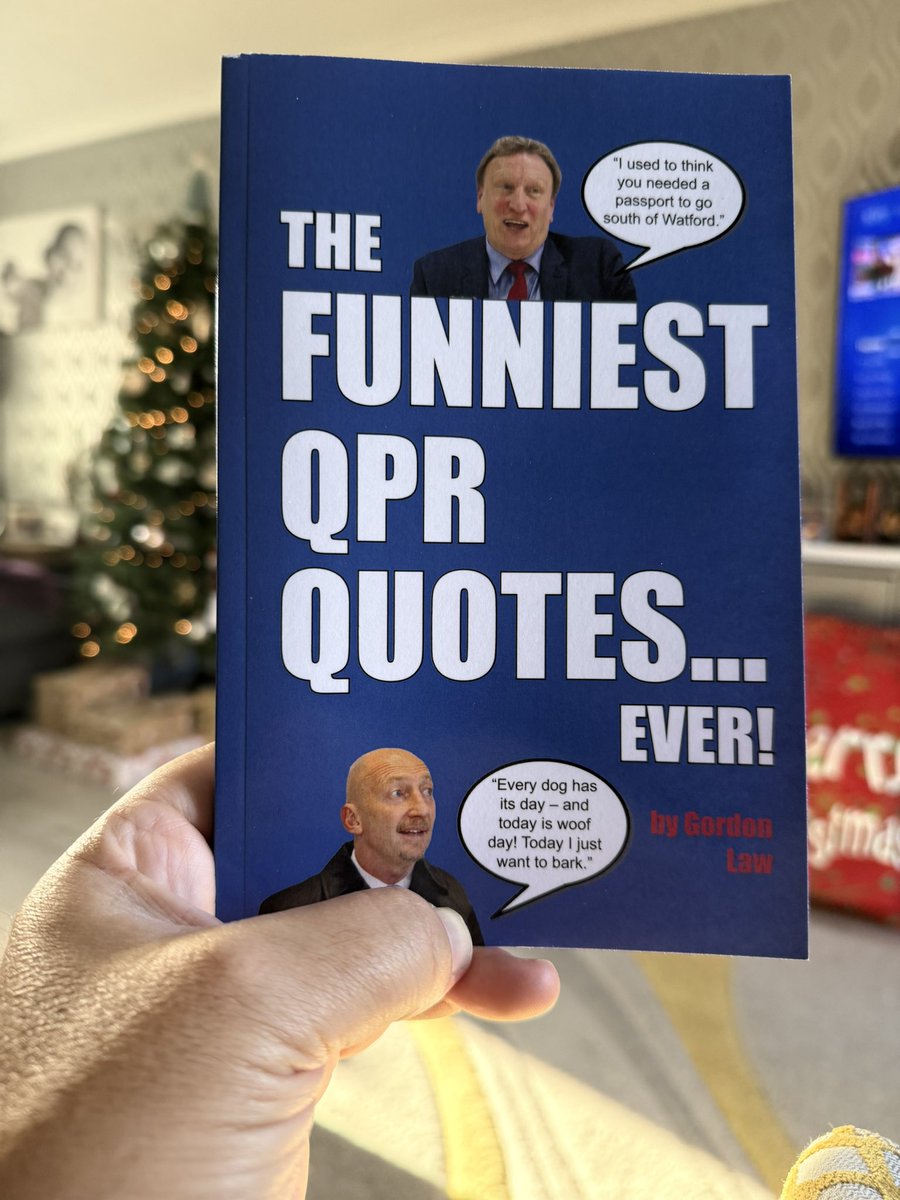 Christmas Day afternoon read ⚪️🔵🎅 #QPR