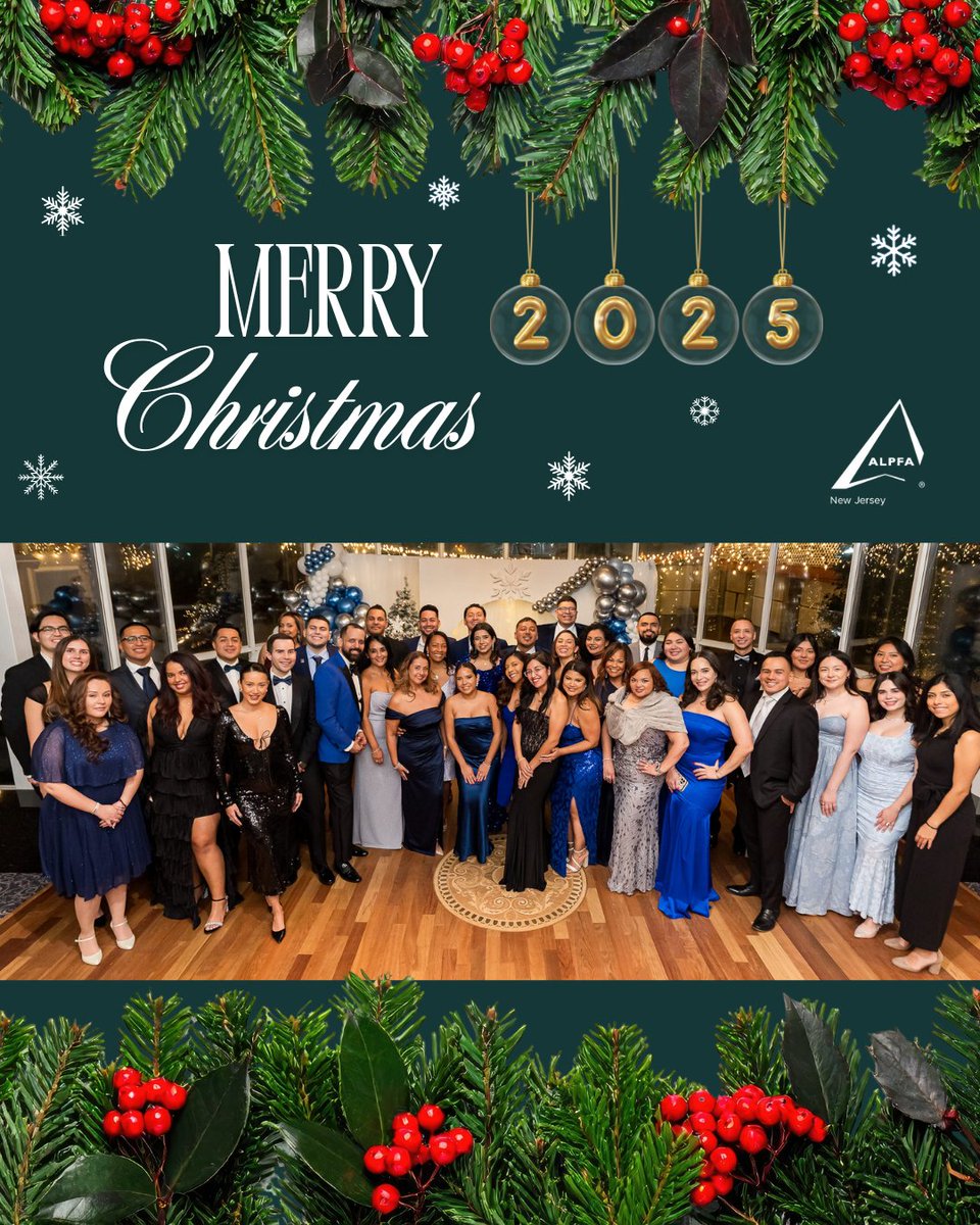 Happy Holidays and Feliz Navidad from everyone at ALPFA NJ! We wish you a wonderful season filled with joy and special moments with your loved ones. 🎄♥️