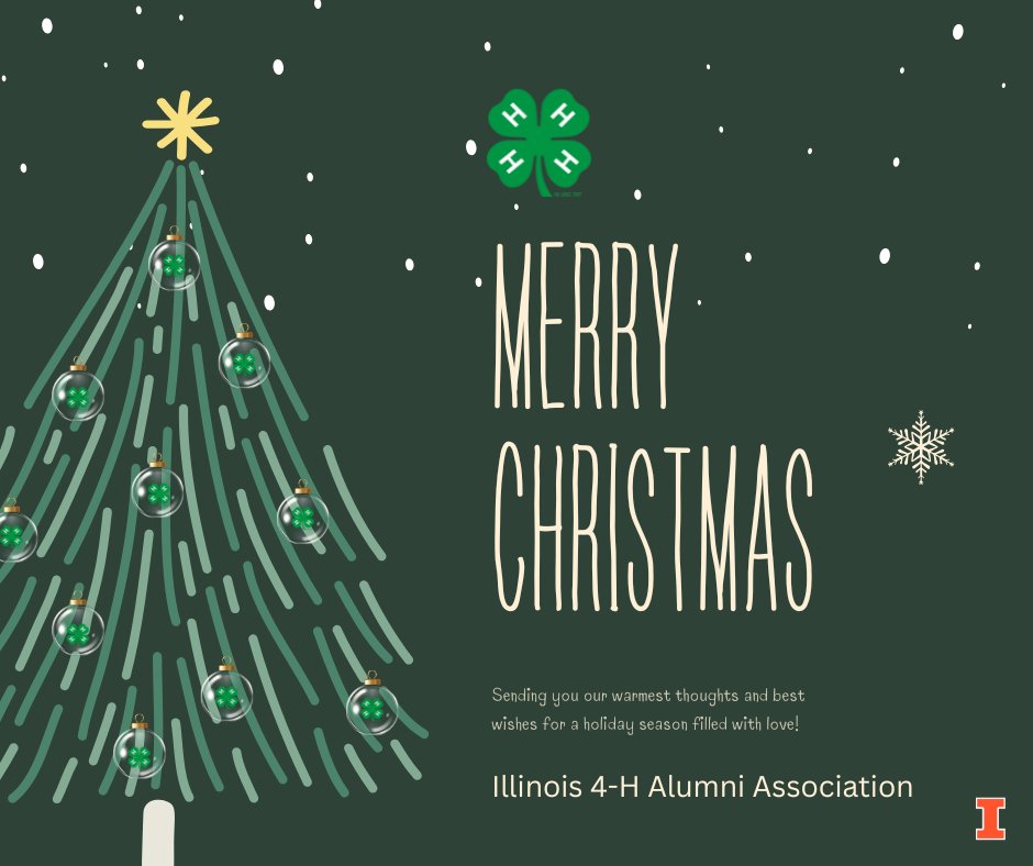 IL4halumni's tweet photo. Wishing you and your families the happiest of holidays this season!  Thank you for a wonderful year in 2025 reconnecting with you! https://t.co/39sCjmcrS1
