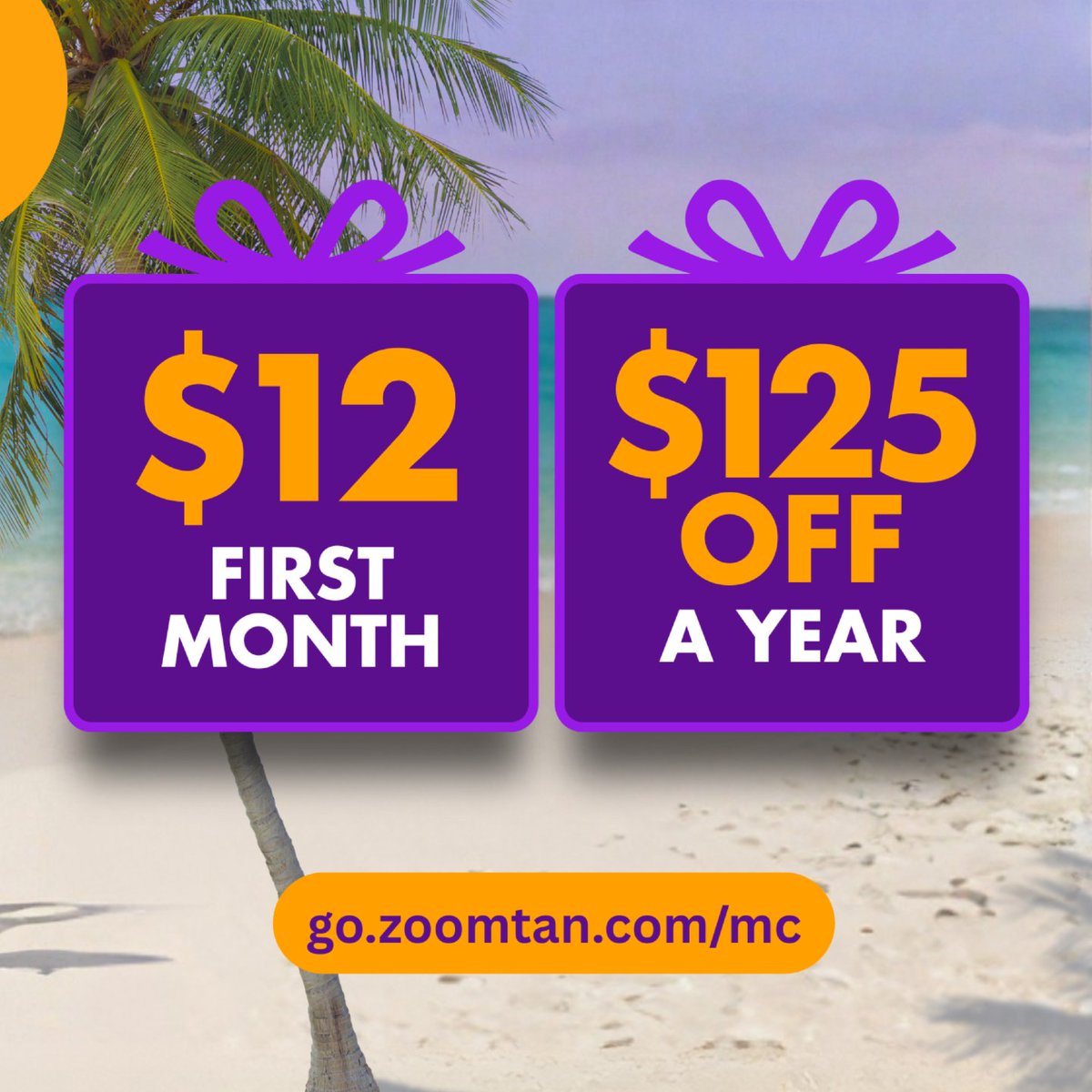 ZoomTan's tweet image. 🎄✨ Merry Christmas from Zoom Tan! ✨🎄 Our salons are closed today while our team celebrates, but we’ll be back tomorrow, 12/26, at 10 AM.
 
Take advantage of our holiday membership deals today only:
1️⃣ $12 First Month of a Monthly Membership
2️⃣ $125 OFF Any Year Membership
🔗…