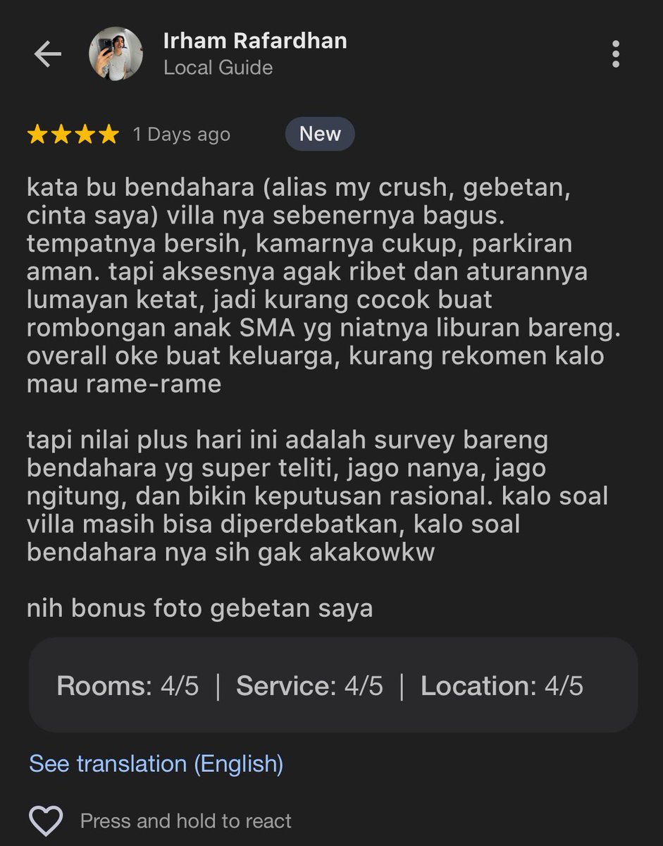 jourosalie's tweet image. google reviews,
seonghyeon few tweets au