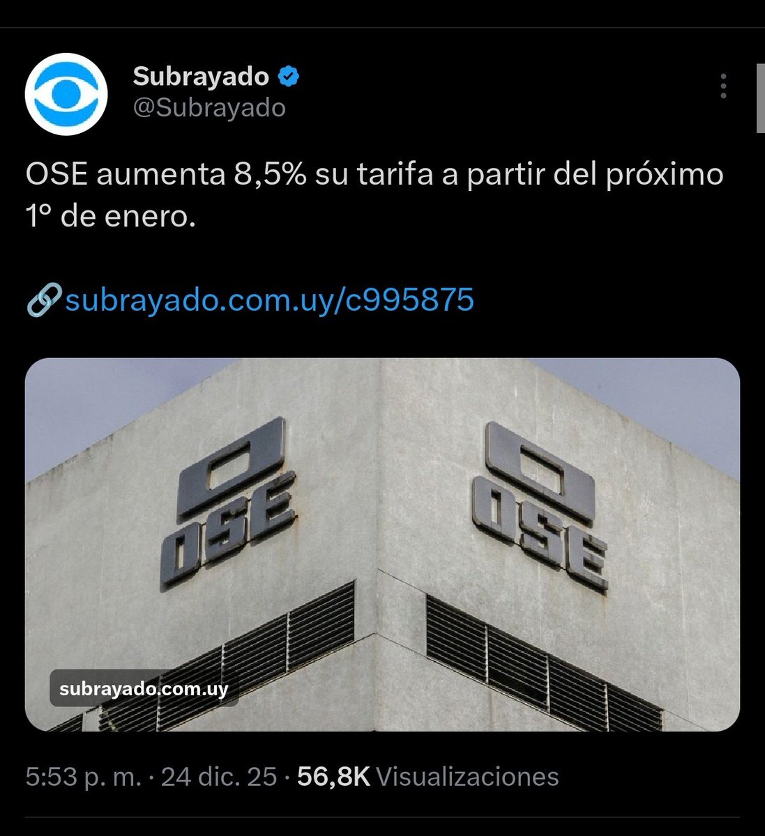 8,5!!! este gobierno de ultra-derecha nos va a matar