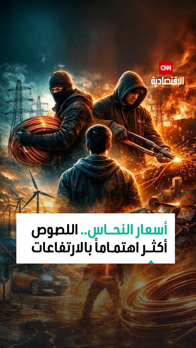 قفزة قياسية في أسعار النحاس تدفع اللصوص لمهاجمة أعمدة الكهرباء وخطوط الهواتف.. ما القصة؟ 