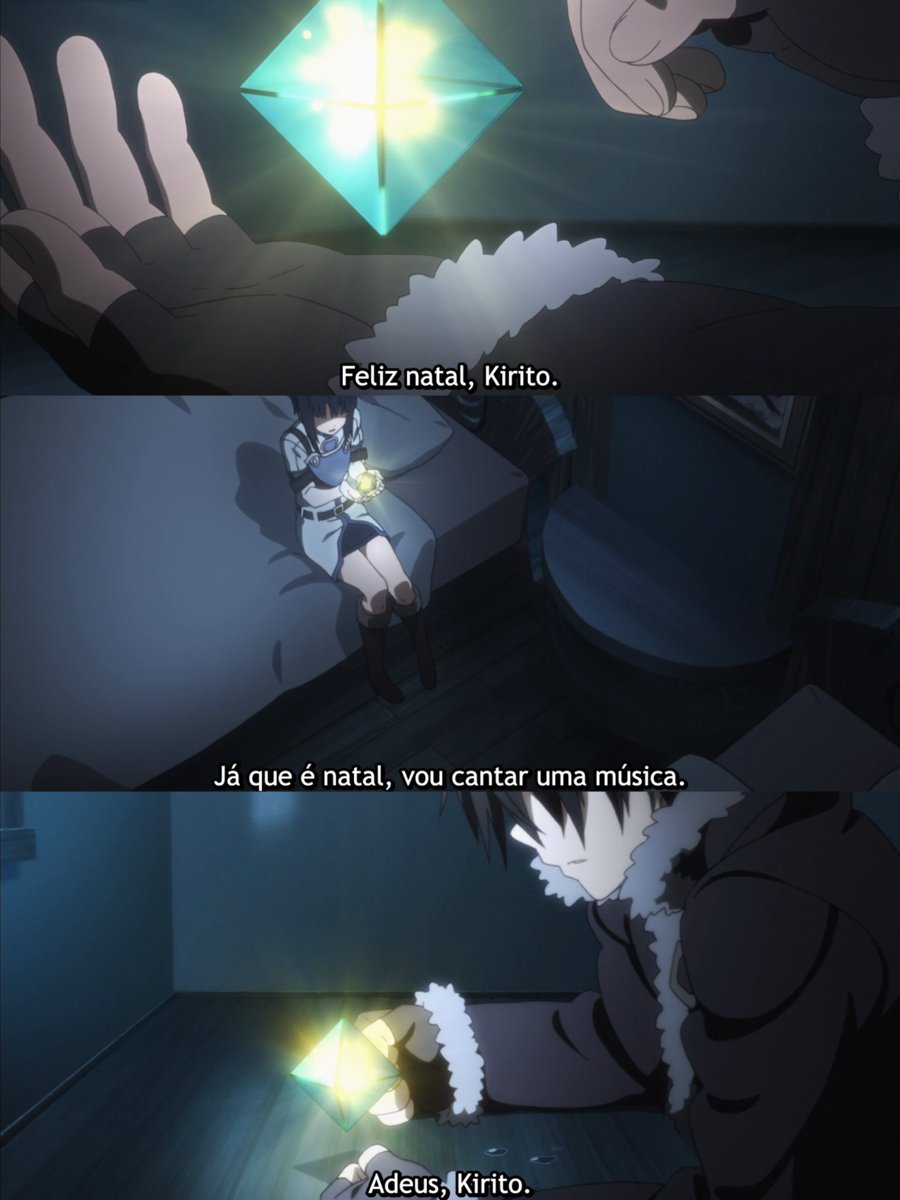 _ANIMEse's tweet image. 25 de dezembro de 2023 em Sword Art Online...

Há 2 anos Kirito recebeu a mensagem da Sachi.