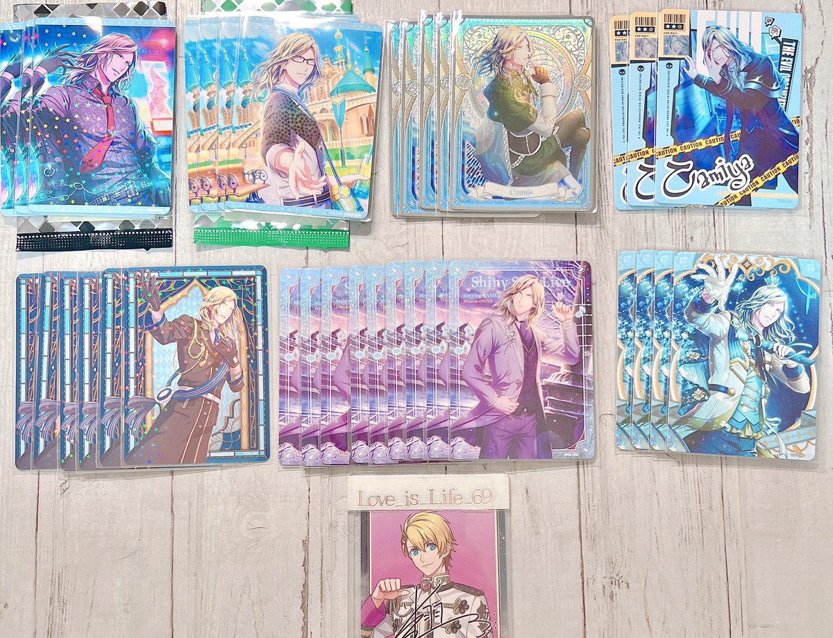 うたプリ　ビジュコレ　未開封　BOX ビジュコレ 4BOX 未開封 シャニライ うたプリ 1Box10Pack入り】うたの