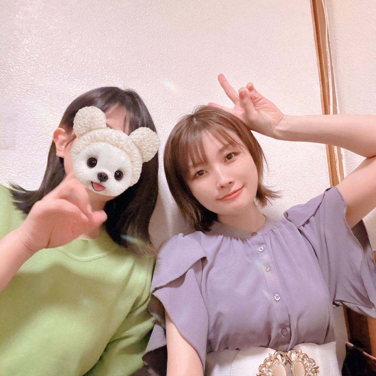 祝🎊#ゆめのさやか アカウント開設✨ 私はちょうど今同じくらいの髪の
