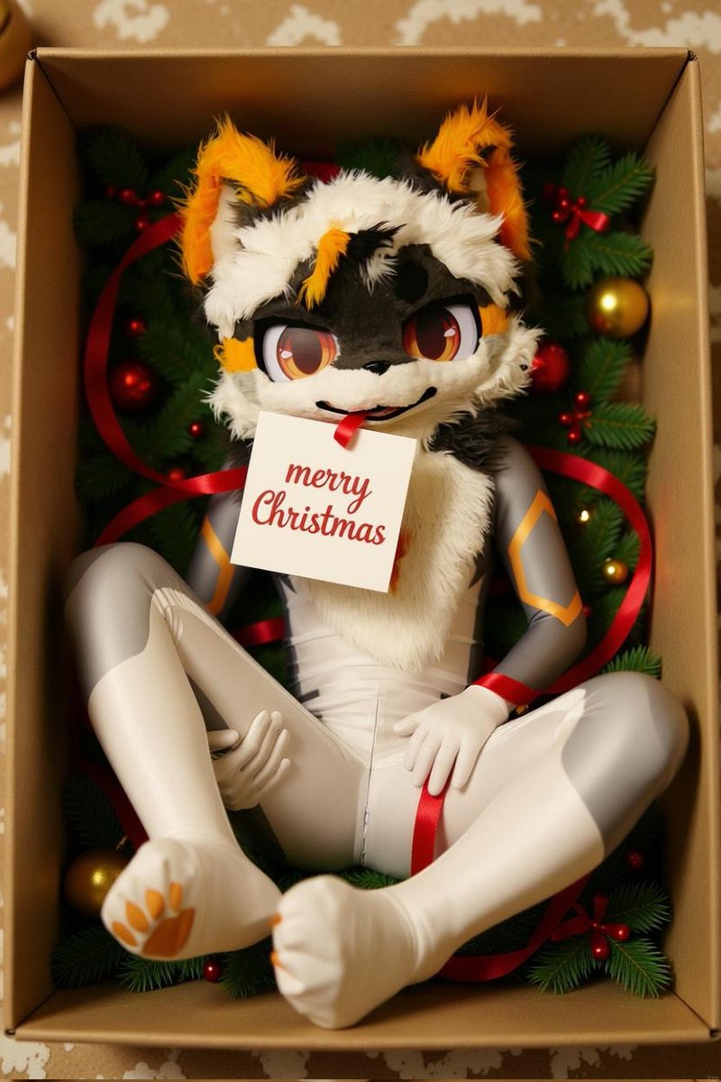 这才是我想要的圣诞礼物
#furry #zentai #Christmas