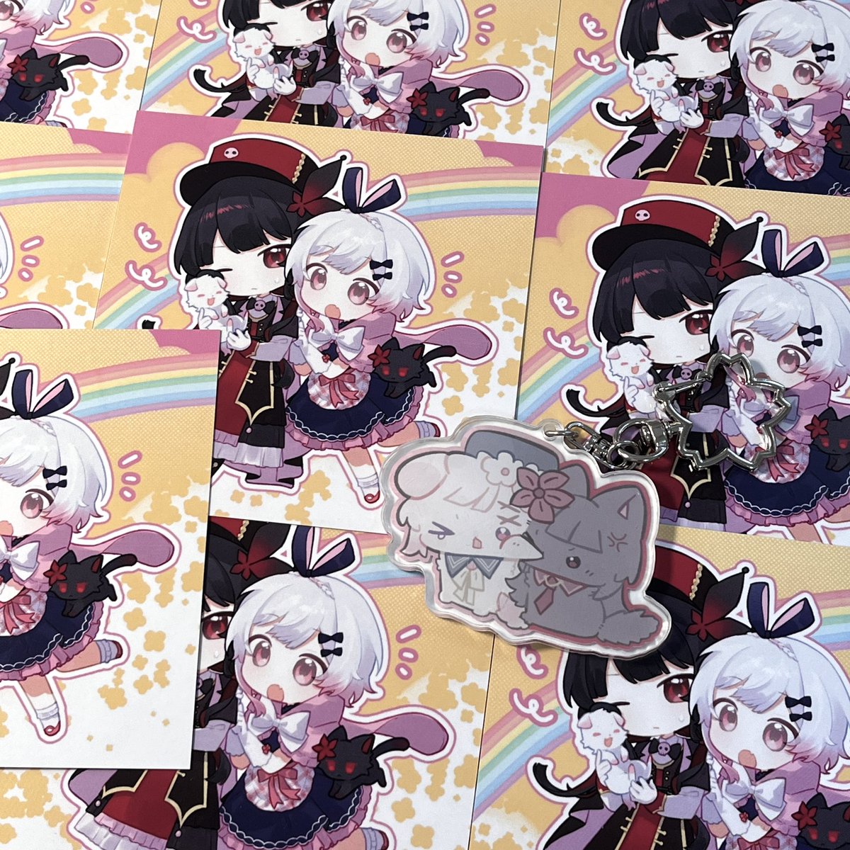 chenzi0809's tweet image. ねこちゃんといぬちゃん🥺~