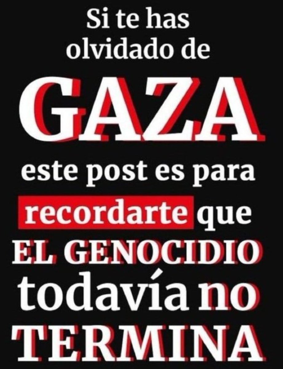 La ofensiva Israelí continúa sin tregua en la franja de Gaza, así que será otra Navidad sin paz.

#BuenosDiasMundo 🌻
#CubaConPalestina
#MiMóvilEsPatria