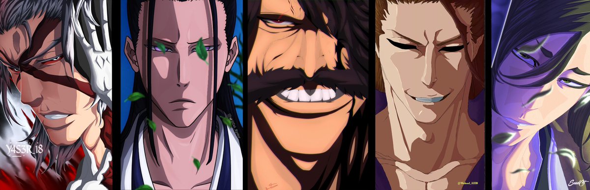 Bleach Goats || Coloring Collab 🎨

Tokinada: Me
-
Aizen: <a href="/Waleed_AlH0/">Waleed</a> 
-
Yhwach: <a href="/8x0x7_/">𝐵𝐴𝑆𝐼𝐿</a> 
-
Azashiro: <a href="/Col_Ryder/">Ryder</a> 
-
Ginjo: <a href="/Y4S3R_18/">﴿ياسر﴾</a> 

#bleach #بليتش