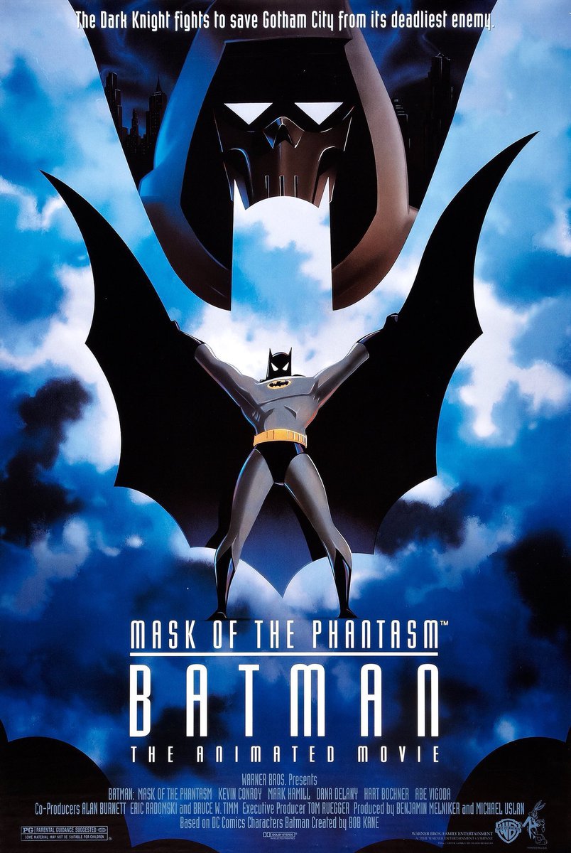 FilmNewsNos's tweet photo. 🎬MOVIE HISTORY: 32 years ago today, December 25, 1993, the movie ‘Batman: Mask of the Phantasm’ opened in theaters!
#KevinConroy @MarkHamill #DanaDelany #HartBochner #StacyKeach #AbeVigoda #DickMiller #JohnPRyan #EfremZimbalistJr #BobHastings #RobertCostanzo @Batman https://t.co/YzTqrKhVnX