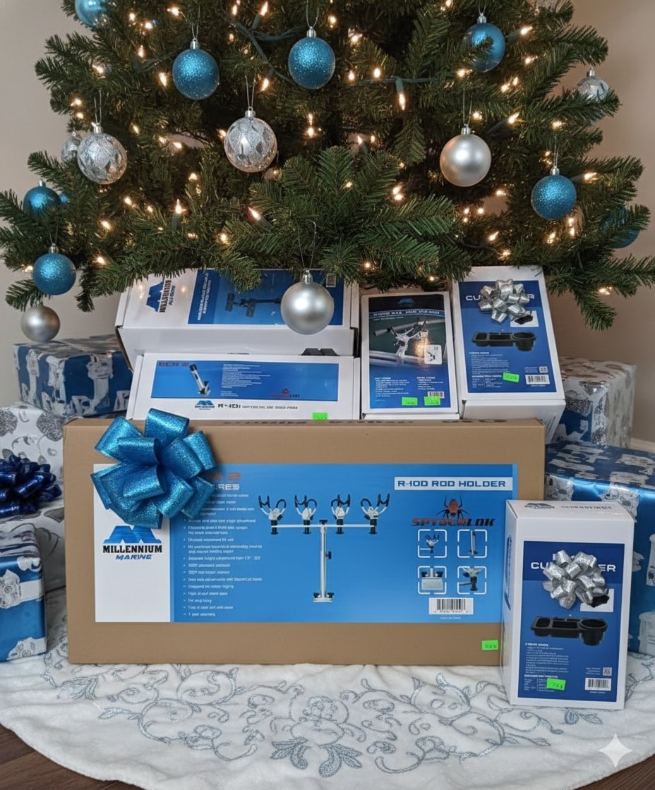 Merry Christmas from the Millennium Marine family to yours! We hope the gifts under your tree looked something like this, this year! 

#millenniummarine #christmas #gifts #fishmillennium