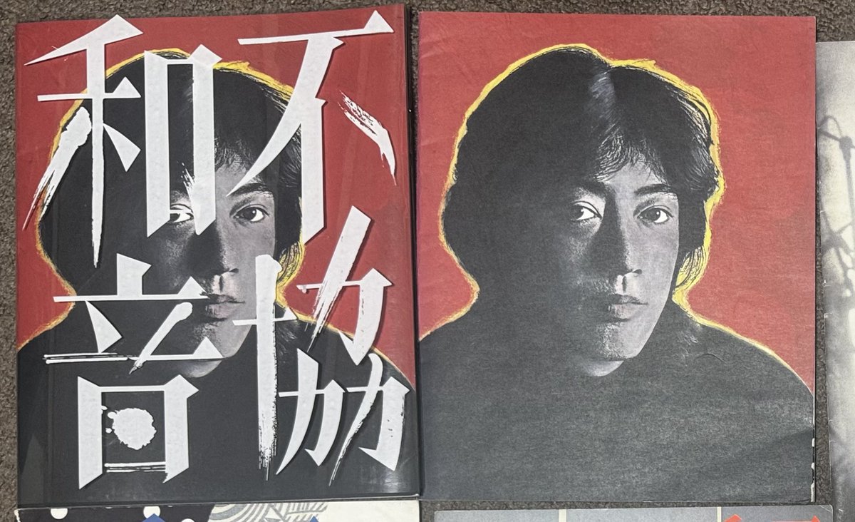 不協和音と書かれたプラフィルムが欲しくてポチりました✨ ジュリー