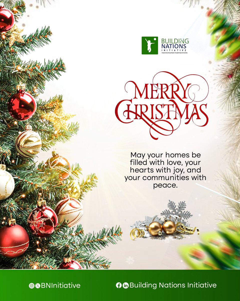 BNInitiative's tweet photo. Christmas reminds us that love multiplies when shared. Wishing you peace, warmth, and quiet joy today. 

Merry Christmas! From all of us at BNI. https://t.co/9dF6XPFj9C