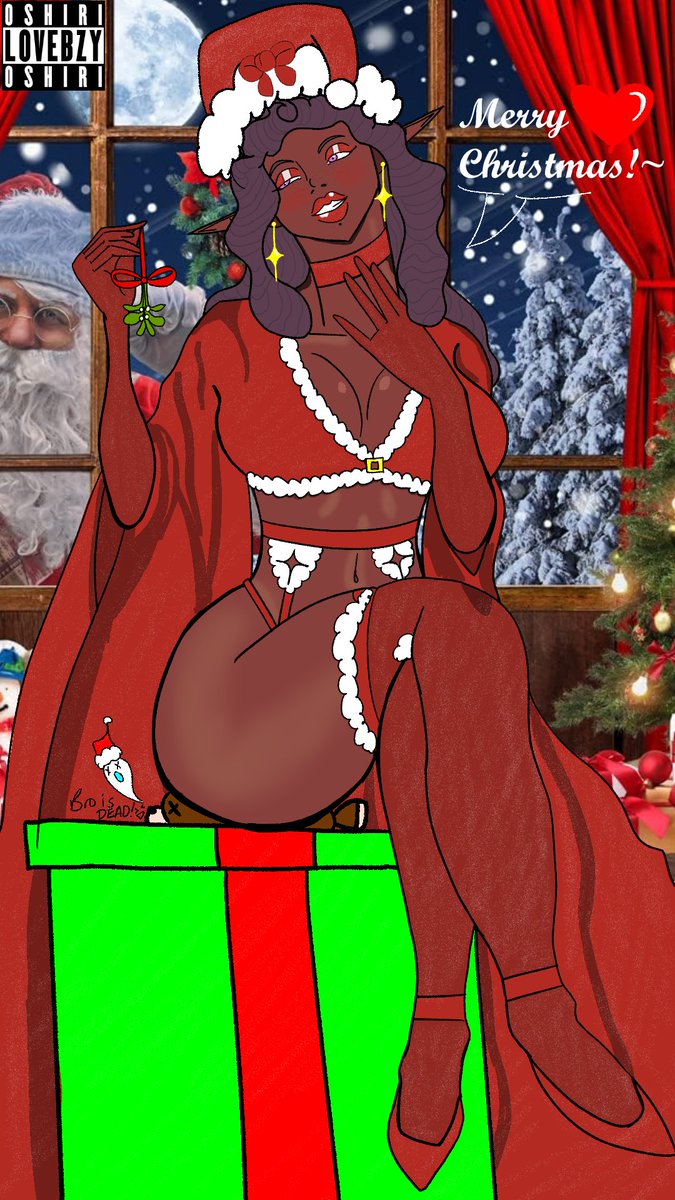 Merry Christmas!🎅🎄🎁🎁 [<a href="/therealestfunk/">therealfunk</a> 's OC Vanessa]