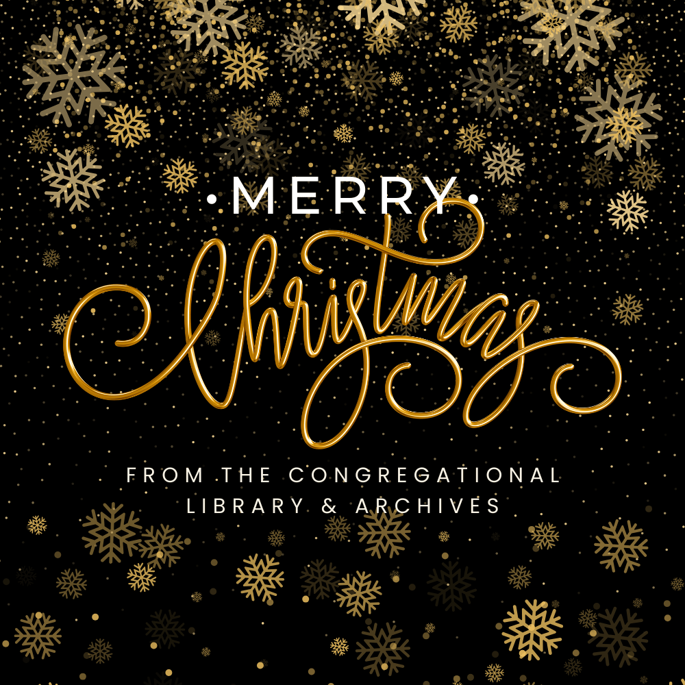 Congregational Library & Archives tweet media