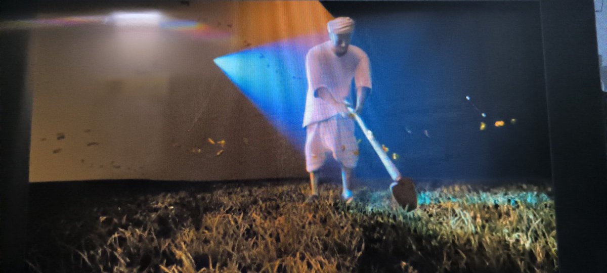 BlenderVeda's tweet photo. @IlyasseL_ I was trying to do the same think on 360 ti graphics card and I didn't find a significant change personally, there was particles flowing, a shuttering simulation taking place, and a farmer farming. https://t.co/h9ZBHy3PaC