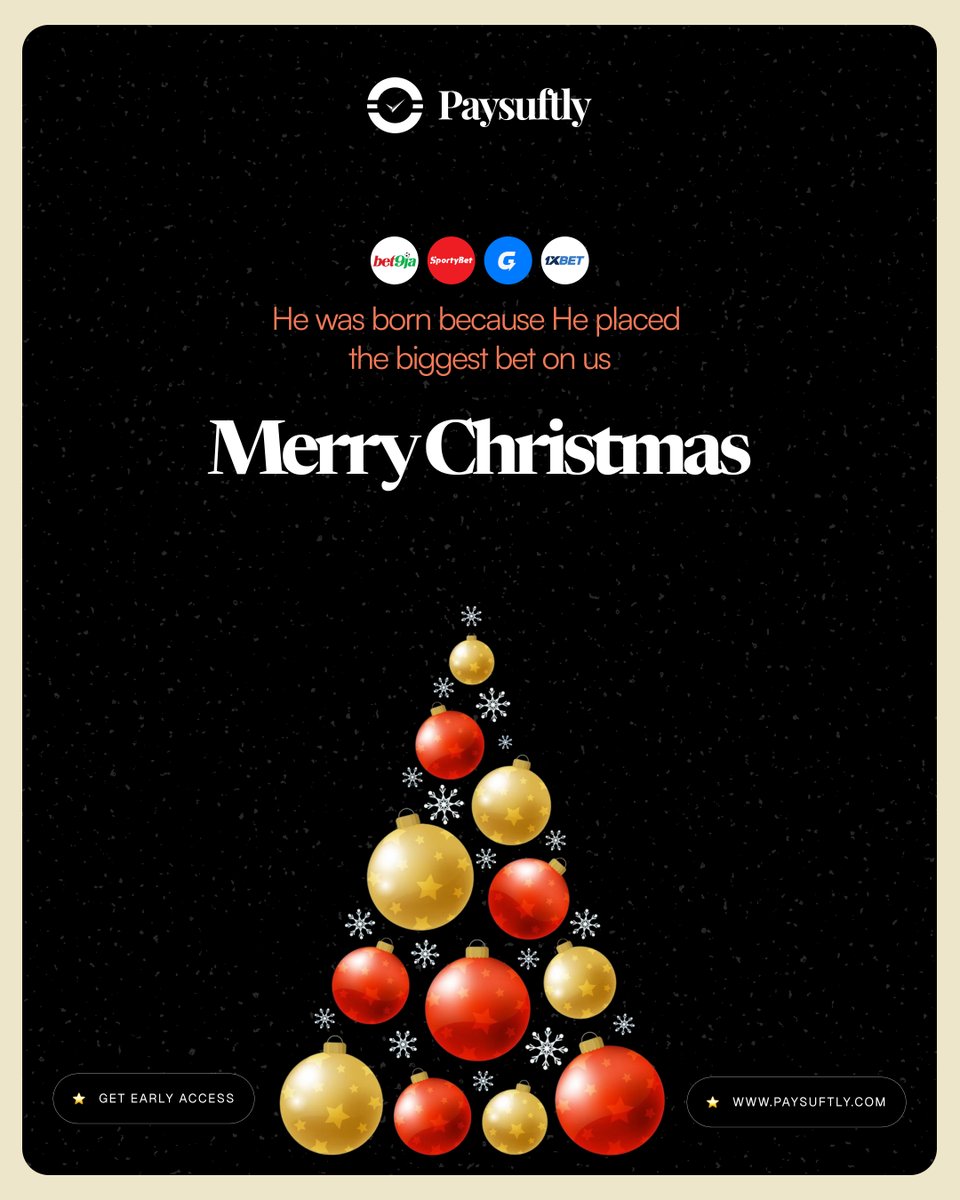 Paysuftly's tweet photo. A king was born today. Merry Christmas 🎄. https://t.co/L0oFYDZYNE