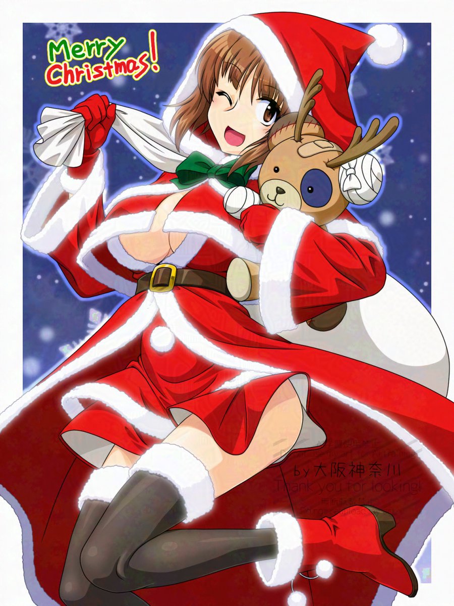 今年はみぽりんサンタさん描きました！ メリークリスマス🎄